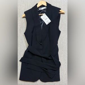 Zara Women's Tie Vest